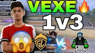 Team Soul Highlights Today | Vexe 1v3 Clutch 😱 | Godlike Vs Soul 🚀 Scrims | Skyesports Points Table
