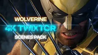 Marvel&rsquo;s Wolverine PS5 4K 60FPS Twixtor Scene Free | No CC