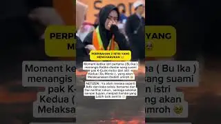 Istri pertama pemilik sorum k-cunk motor terbesar ini diantar umroh bersma istri kedua