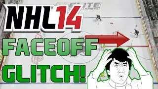 NHL 14: FACEOFF GLITCH! WTF!?