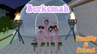 Kemah di samping rumah||familly&Friend||Drama sakura school simulator||