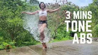 Tone & strengthen abs with this easy low intensity Soca Dance workout