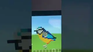 Byggt en fin/snygg f&aring;gel i minecraft