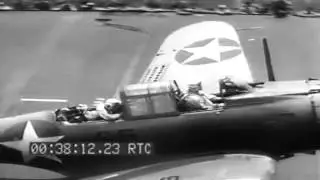 Landings & Take-Offs Aboard USS Enterprise (CV-6) WW2 (full)