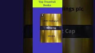 Top Trusted Banks Worldwide | #shorts