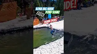 Damn Dude 🤪 Pond Slam 🤙 Think it's supposed to be 