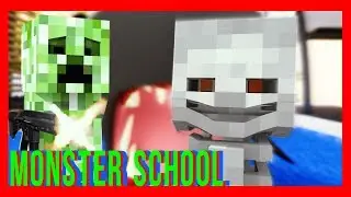 Monster School in REAL LIFE: Shark Attack (Minecraft Animation)