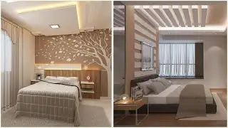 Master Bedroom Interior Design False Ceiling Ideas 2024 | Modern Home Bedroom Ceiling Design Ideas