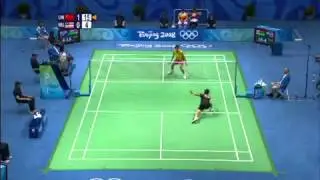 China's Lin Dan Wins Badminton Gold - Beijing 2008 Olympics