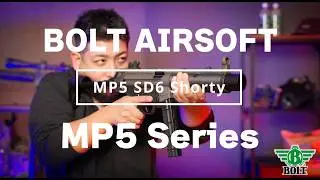 【BOLT】重厚ボディ・精鋭リコイル！MP5 J ＆ SD6【電動ガン】