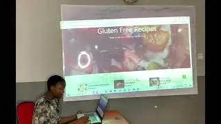 12-year-old Praise demonstrates her programming skills in just concluded summer training.