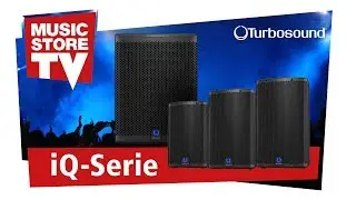 Turbosound iQ Serie PA-Lautsprecher mit DSP + Ultranet
