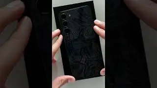 Samsung Galaxy S23+ DBrand Obsidian Skin UNBOXING and Application