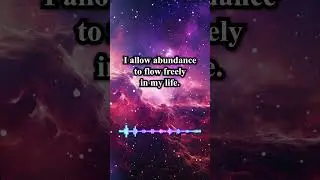 I Release All Scarcity Programs | Positive Morning Affirmations | Affirmations for Positive Thinking