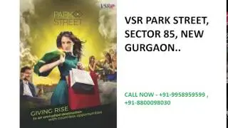 9958959599, vsr park street, vsr park street sector 85, vsr commercial sector 85