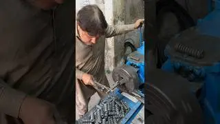 Heavy Duty 5mm Iron Wire Spring Made on Lathe Machine | Small but Powerful #shorts
