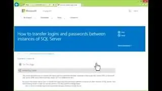 Migrate Logins and Passwords in SQL Server [HD]