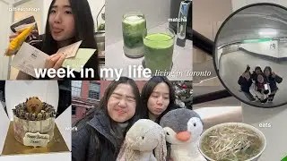 week in my life living in Toronto 💌 | christmas market, easy recipes, corporate, pilates