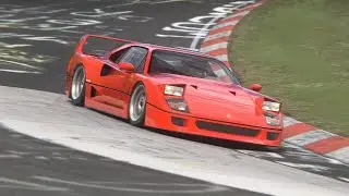 Ferrari F40 - Nurburgring Nordschleife FULL LAP