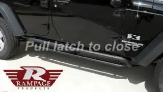 DEMO: Rampage Products Retractable Side Steps