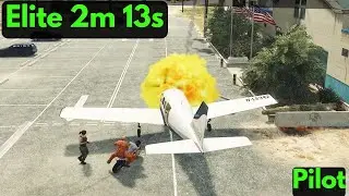 GTA Online Prison Break Elite Challenge Pilot Guide (Elite Time 2:13)