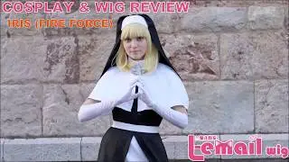Cosplay & wig review: Iris the nun(Fire Force) from L-email Wigs