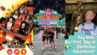 California vlogs | Our first day in DISNEY CALIFORNIA ADVENTURE | Cars Land, Avengers Campus & more🎡
