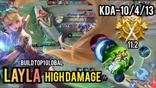 Layla insane damage and attack speed #mlbb  #layla