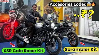 Yamaha XSR 155 Full Genuine Accessories Detailed Price - Complete Detailed review @bikeshunt