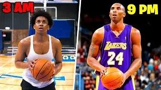 I TRAINED LIKE KOBE BRYANT FOR 24 HOURS TO PREPARE FOR MY NBA TRYOUT!