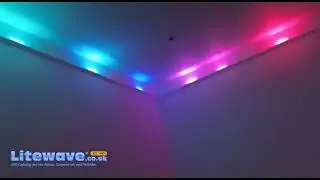 Litewave&reg; Colour Changeable Animated LED Strip | 12V & 24V Versions for Interior & Exterior Use