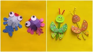 Easy Cute Animal Paper Crafts for Kids | Super Cool Paper Craft Activities for Kids |