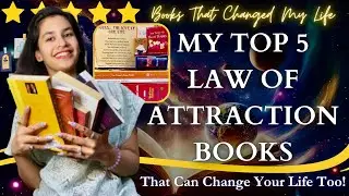 5 Books That Can Change Your Life!📚My Top 5 Law Of Attraction Books You Must Read #loa #booktube