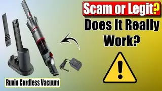 Ruvio Cordless Vacuum Review: Know - Legit or Scam?
