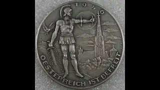&Ouml;sterreich 1946 Kalendermedaille M&uuml;nze Wien @draganrajin @coincombinat
