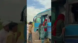 #travel #automobile #vlog #villagelife #love #youtubeshorts #desi #bus🥰 #rajasthan #virlshort