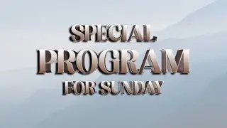 SUNDAY SPECIAL PROGRAM SUNDAY - LIVE FROM KENYA - 18/01/2026