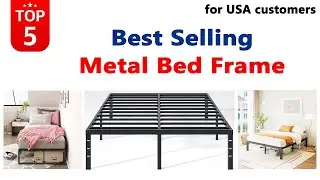 Best Metal Bed Frame in USA 2025, Best Selling Metal Platform Bed Frame Review 2025