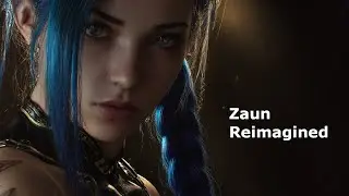 Zaun, The Undercity | League of Legends Champions | Reimagined With AI