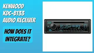 REVIEW (2026): Kenwood KDC-BT33 Audio Receiver. Features