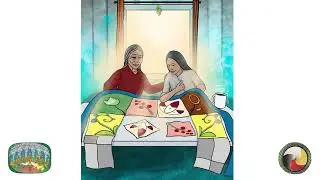 Seven Grandfather Teachings - Quilt - Ojibwe Word Guide