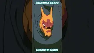 How Mewtwo think pokemon are born #mewtwo #pokemon #movie #blastoise #charizard #venusaur #anime