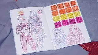 Обзор Скетчбука / Sketchbook June - July 2016