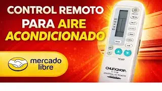 CHUNGHOP K-1010E C&oacute;mo programar un control remoto universal aire acondicionado #electronic #prime 