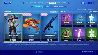 Fortnite Item Shop 8/15/20 *NEW* Splatterella Outfit!