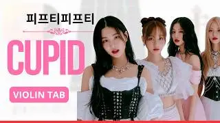 🎻 FIFTY FIFTY (피프티피프티) - 'Cupid' | Viol&iacute;n 🎻 Play Along | TUTORIAL | TABLATURA