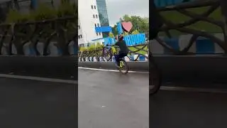 MTB stunt manual Flamingo 🔥😅#999m #stunt #shortsviral #short #viral #video
