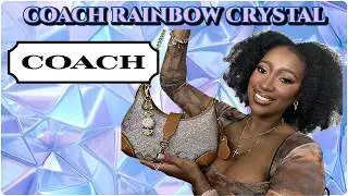 Украсьте мою сумку вместе со мной + что поместится внутри | Коллекция Coach Rainbow Crystal