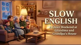 A Calm Visit to Grandma and Grandpa | Easy English Listening Practice (A2)