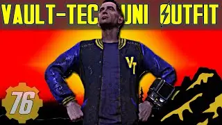 Vault-Tec University (VTU) Jacket & Jeans - Rare/Unique Outfit Guide - Fallout 76
